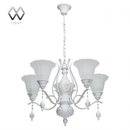 подвесная люстра mw-light версаче 639011505 белая в Симферополе