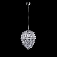 подвесной светильник crystal lux charme sp2+2 led chrome/transparent в Симферополе