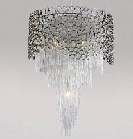 подвесной светильник crystal lux hauberk sp-pl8 d60 матовый никель в Симферополе