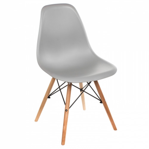 стул деревянный eames pc-015 grey в Симферополе