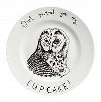 тарелка owl protect you my cup cake в Симферополе