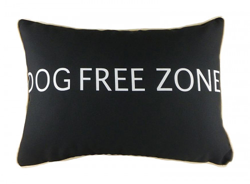 подушка с надписью dog free zone в Симферополе