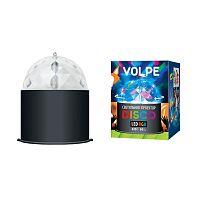 светодиодный светильник-проектор (09840) volpe disco uli-q302 03w/rgb black в Симферополе