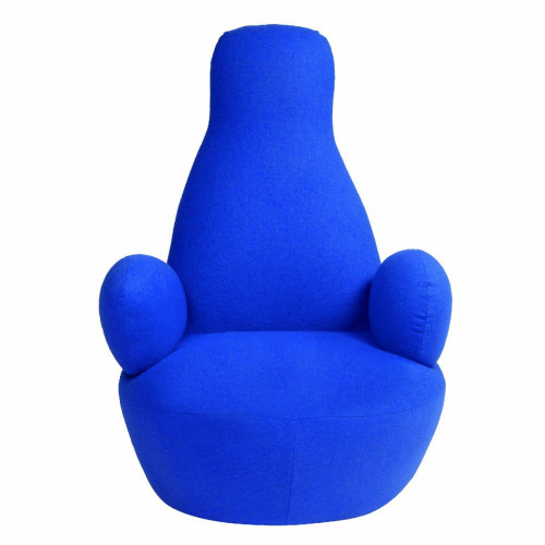 кресло bottle chair синее в Симферополе