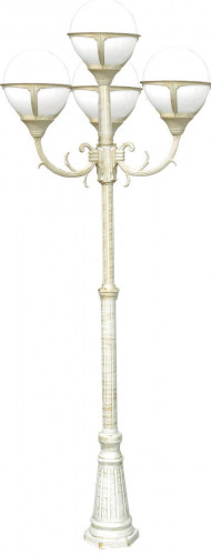 садово-парковый светильник arte lamp monaco a1497pa-4wg в Симферополе
