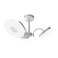 потолочная светодиодная люстра idlamp frittelle 107/3pf-ledwhitechrome в Симферополе