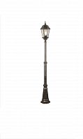 садово-парковый светильник arte lamp genova a1207pa-1bn в Симферополе