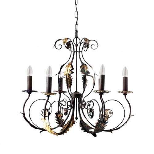 люстра 4962/6_v0580 от mm lampadari коричневая в Симферополе
