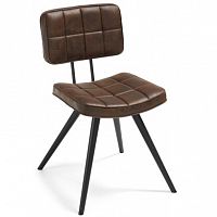 стул lola seat pu brown ноги эпоксидный черный c592u09 от la forma (ex julia grup) в Симферополе