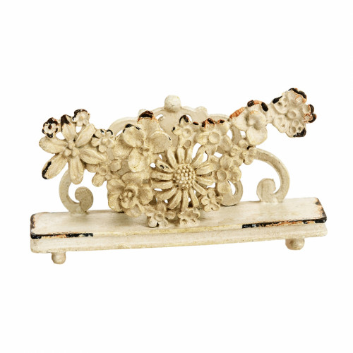 подставка для визиток pewter flower белая в Симферополе