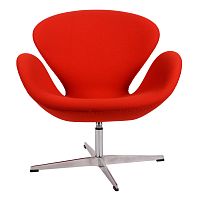 кресло arne jacobsen красное в Симферополе