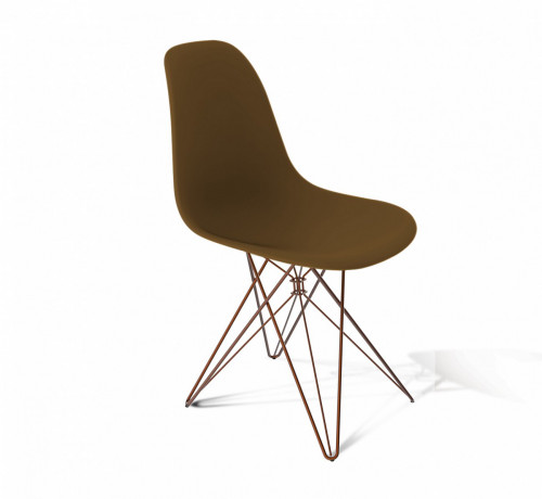 стул dsr коричневый s50 (eames style) в Симферополе