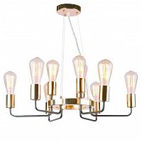 подвесная люстра arte lamp gelo a6001lm-9bk в Симферополе