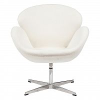 кресло swan chair белое в Симферополе