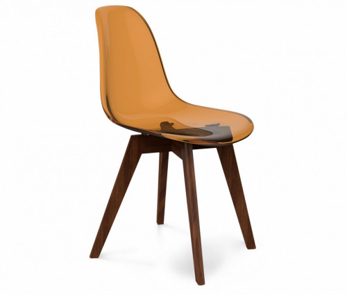 стул dsw кофейный s39 (eames style) в Симферополе