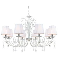 подвесная люстра arte lamp romana snow a1743lm-8wh в Симферополе