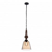 подвесной светильник crystal lux deco sp1 a amber в Симферополе