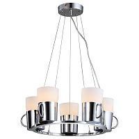 подвесная люстра arte lamp brooklyn a9484sp-5cc хром в Симферополе