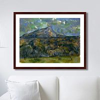 картина: mont sainte-victoire, 1906г. в Симферополе