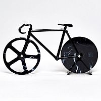 нож для пиццы из нержавеющей стали the fixie, черный мрамор в Симферополе