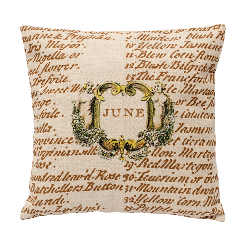 декоративная подушка«12 месяцев цветения», версия июнь в Симферополе
