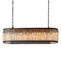 люстра welles l125 черная, прозрачное стеко в Симферополе