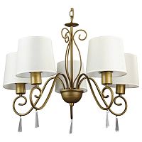 подвесная люстра arte lamp carolina a9239lm-5br в Симферополе