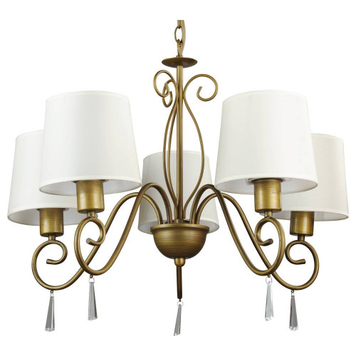 подвесная люстра arte lamp carolina a9239lm-5br в Симферополе