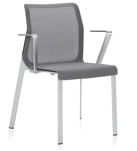 кресло pegus с подлокотниками серое в Симферополе