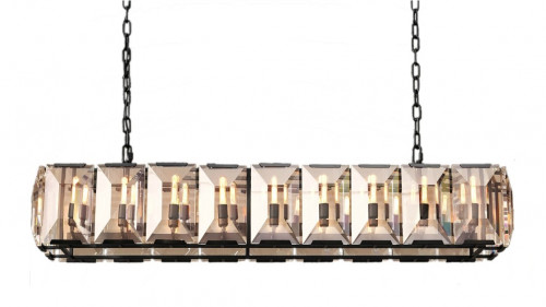 люстра harlow l130 черное основание, прозрачное стекло в Симферополе