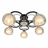 потолочная люстра arte lamp ginevra a1604pl-5bk в Симферополе