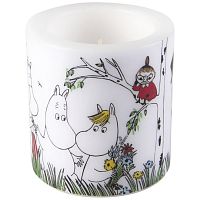 свеча большая moomin счастливое семейство, 8 см в Симферополе