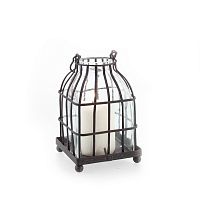 подсвечник-фонарь металлический со стеклом bird in cage i, 15 см в Симферополе