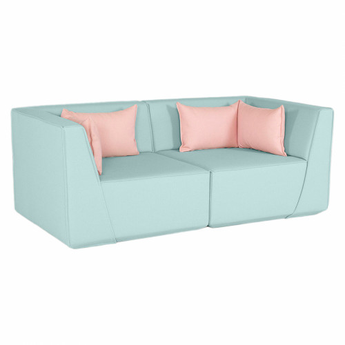 диван cubit sofa прямой голубой в Симферополе