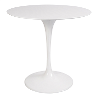 стол eero saarinen style tulip table top mdf d80 глянцевый белый в Симферополе