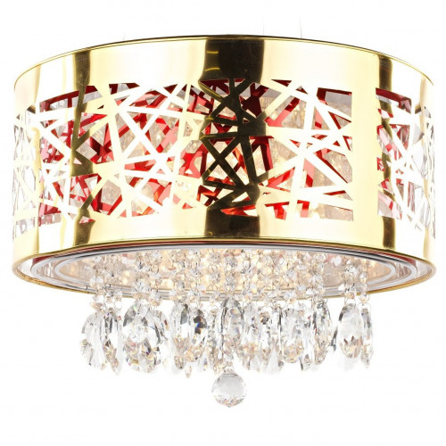 люстра nicolette золото, прозрачная в Симферополе