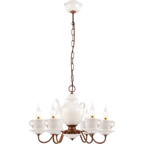 подвесная люстра arte lamp servizio a6483lm-6wh в Симферополе