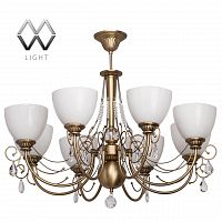 подвесная люстра mw-light фелиция 347016608 белая в Симферополе