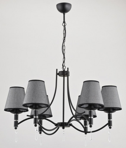 подвесная люстра alfa abil black silver 22966 в Симферополе