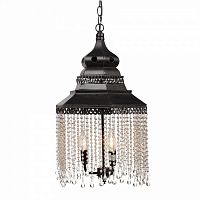 люстра подвесная черная с хрустальными подвесками chandelier в Симферополе