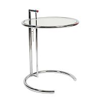 стол журнальный eileen gray style cocktail table e-1027 прозрачный в Симферополе