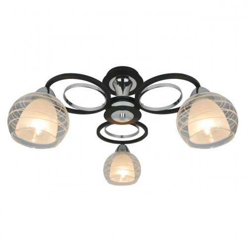 потолочная люстра arte lamp ginevra a1604pl-3bk в Симферополе