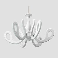 потолочная светодиодная люстра ambrella light orbital classic fk81/6 wh 292w d640 белая в Симферополе