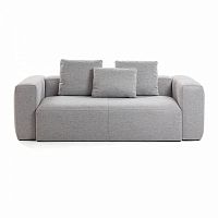 диван blok sofa 2 светло-серый от la forma (ex julia grup) в Симферополе