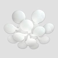 потолочная светодиодная люстра ambrella light orbital cloud fc26/12 wh 432w d1140 в Симферополе