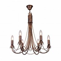 подвесная люстра toplight lucinda tl7350d-06br в Симферополе