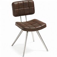 стул lola seat pu brown ножки из нержаеющей стали c589u09 от la forma (ex julia grup) в Симферополе