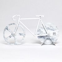 нож для пиццы из нержавеющей стали the fixie, белый мрамор в Симферополе