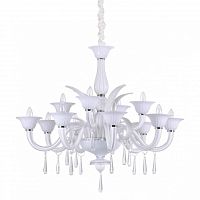 подвесная люстра ideal lux renoir sp12 bianco в Симферополе