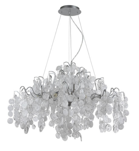 подвесная люстра crystal lux tenerife sp9 silver в Симферополе